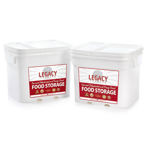 Legacy Premium Long Term Food Storage 240 Serving Emergency Meals FS0240