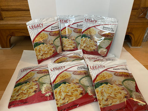 Legacy Premium 32 servings Gluten Free 72 Hr Emergency Food GE0032