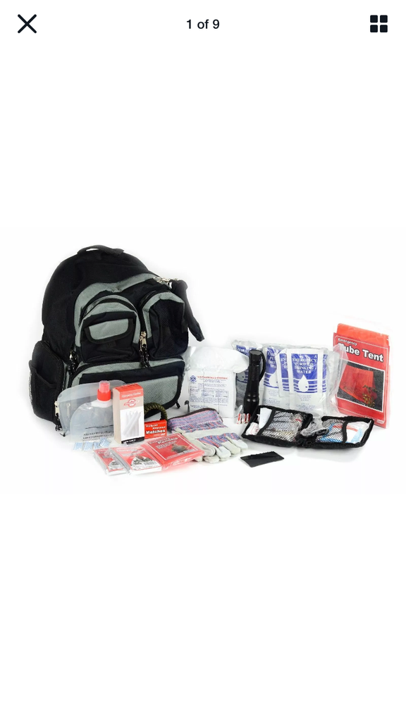 E-Nbglobalestore - Legacy Premium Survival 2-Person Emergency Basic Bug Out  Bag Kit