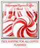 Fresh roasted Gourmet flavored Coffee - peppermint