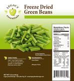 Legacy Premium Emergency Food Storage Essentials Freeze-Dried Green Beans 6 Pack LE6021