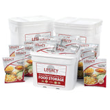 Legacy Gluten Free Long Term Food Storage Meals 360 Servings Meal Bucket GF0360